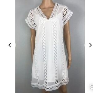 Strut & Bolt "Hilary" Layered Eyelet Dress sz Women's Small